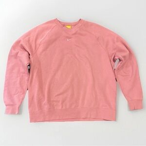 Size Large - Nike x Nocta Fleece Crewneck Sweatshirt Desert Berry - (FN8160-667)